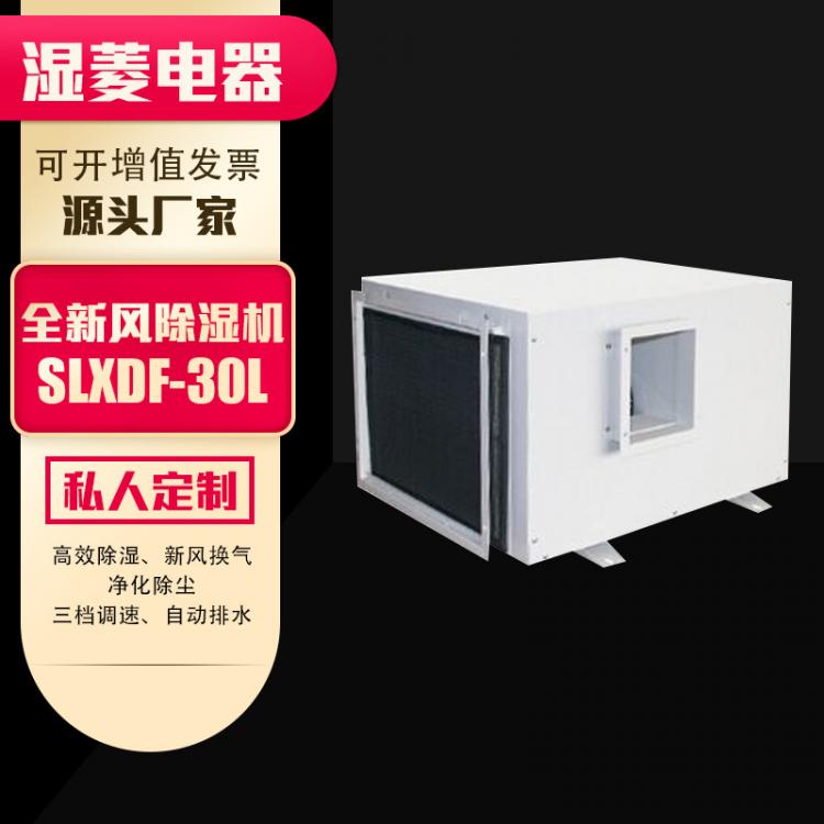 新風凈化抽濕機別墅地下室全新風單向除濕機SLXDF-30L酒店抽濕機