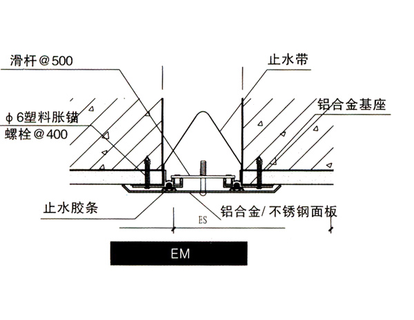 小區外墻變形縫生產安裝廠家