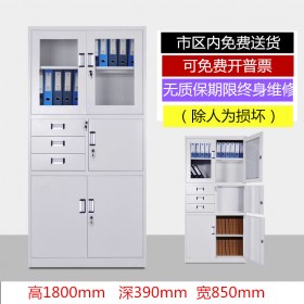 儲物柜 資料柜 鐵皮文件柜 玻璃書柜