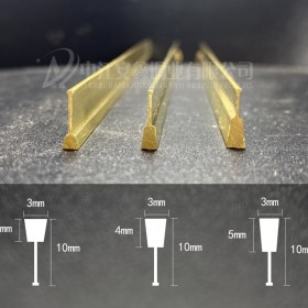 廠家直銷黃銅型材 專業開模異型銅材 黃銅扁條裝飾條 門窗用型材 水磨石銅條