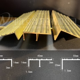 水磨石地板收邊條 大理石分割T型L型鑲嵌防滑黃銅條 樓梯踏步防滑銅條  樓梯銅條護(hù)角