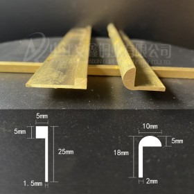 廠家直銷 t型銅條 地板嵌銅條 家具鑲嵌銅條 地磚分隔裝飾銅條 銅條加工廠