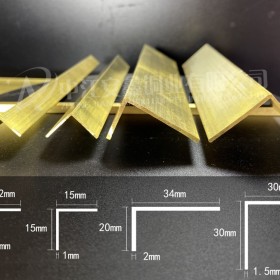 廠家供應 背景墻木門裝飾銅條 地面鑲嵌 異型銅條 L型銅條 收口銅條 銅條加工廠