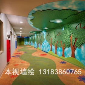 幼兒園墻繪宣傳圖廠家 幼兒園墻繪 墻繪設(shè)計(jì)