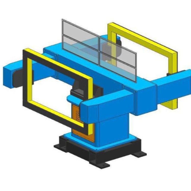 三軸變位系統 三軸變位型充氣柜機器人焊接系統