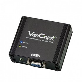 ATEN 宏正 四川成都 KVM分銷服務(wù)商 VC180 VGA轉(zhuǎn)HDMI 支持音頻 影音轉(zhuǎn)換器 VC180-AT-Z