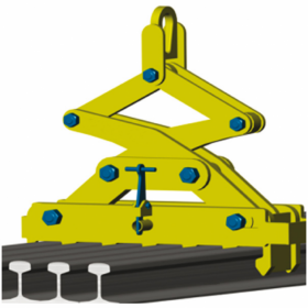德國原裝Yale耶魯- YMRC 多軌道起重吊鉗可調(diào)節(jié)剪刀式批量吊具