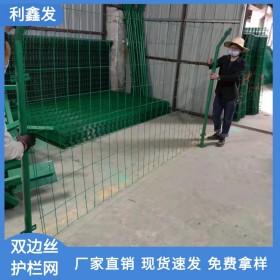 利鑫發-雙邊絲護欄網-高速公路護欄-園林景區防護隔離柵欄