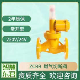 ZCRB燃氣緊急切斷閥 220V防爆電磁閥天然氣管道用監測儀器聯接 快速關閉燃氣緊急關斷閥 24V防爆天然氣電磁閥