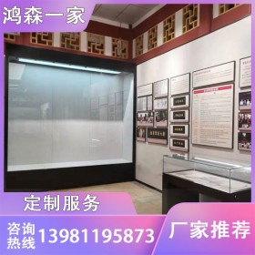 成都青白江博物館展柜 博物館文物展示柜定制