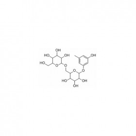 【樂美天】苔黑酚龍膽二糖苷   CAS No：164991-86-0  HPLC≥98%   20mg/支   分析標準品/對照品