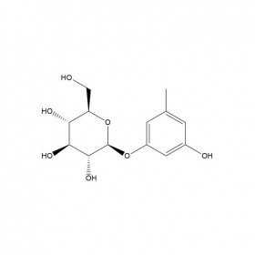 【樂美天】苔黑酚葡萄糖苷;地衣二醇葡萄糖苷;  CAS no：21082-33-7   HPLC≥98%  20mg/支   分析標準品/對照品