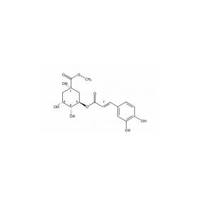 【樂美天】3-咖啡酰奎尼酸甲酯（綠原酸甲酯）	CAS No：123483-19-2  HPLC≥98%   20mg/支 中藥對照品標(biāo)準(zhǔn)品