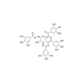 1,2,3,6-四-O-沒食子酰-β-D-葡萄糖 | CAS No：79886-50-3	HPLC≥98% 10mg/支