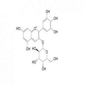 飛燕草素-3-O-半乳糖苷 197250-28-5 HPLC≥98% 5mg/支分析標準品