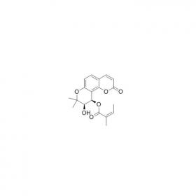 【樂美天】前胡香豆精A（Qianhucoumarin A） | CAS No：150135-35-6	HPLC≥98%	5mg/支 分析標準品/對照品