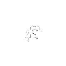 【樂美天】白花前胡香豆精I（Peucedanocoumarin I） | CAS No：130464-55-0  HPLC≥98%	5mg/支 中藥對照品標準品