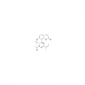 【樂美天】白花前胡香豆精II（Peucedanocoumarin II） | CAS No：130464-56-1	HPLC≥98%  5mg/支 中藥對照品標準品