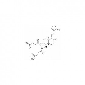 【樂美天】脫水穿心蓮內酯琥珀酸半酯 | CAS No：786593-06-4  HPLC≥98%   20mg/支 分析對照品標準品