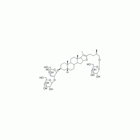 【樂美天】知母皂苷B;知母皂苷BIII偽原知母皂苷AIII	 | CAS No：142759-74-8	HPLC≥95% 10mg/支 中藥對照品標準品