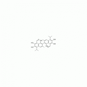 棉酚 ｜ CAS No：303-45-7 HPLC≥98% 20mg/支分析標(biāo)準(zhǔn)品/對照品