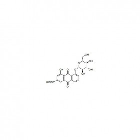 【樂美天】大黃酸-8-O-β-D-葡萄糖苷   CAS號：34298-86-7   HPLC≥98%   10mg/支  對照品 標準品