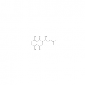 【樂美天】紫草素（混旋） ｜ CAS No：54952-43-1	HPLC≥98%  20mg/支 分析標準品/對照品