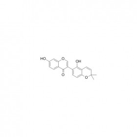 【樂美天】光甘草酮，光果甘草酮（Glabrone） | CAS No：60008-02-8  HPLC≥98%  5mg/支分析標準品