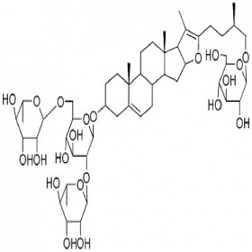 【樂美天】偽原薯蕷皂苷 102115-79-7  HPLC≥98%   20mg/支分析標準品/對照品