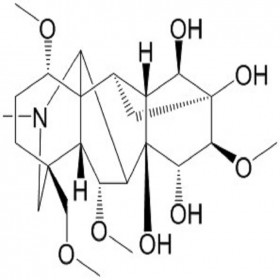 次烏頭原堿63238-68-6	HPLC≥98% 10mg/支 分析標準品/對照品