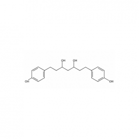 【樂美天】1,7-雙-(4-羥苯基)-3,5-庚二醇（Hannokinol）  CAS No：79120-40-4	HPLC≥98%  5mg/支 中藥對照品標準品