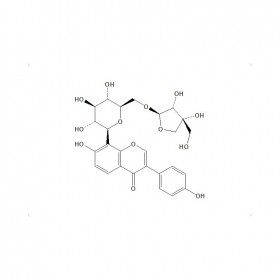 【樂美天】葛根素芹菜糖苷（Puerarin apioside）  CAS No：103654-50-8   HPLC≥98%  20mg/支 中藥對照品 標準品