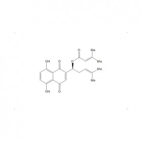 【樂美天】β,β-二甲基丙烯酰阿卡寧 ｜ CAS No：34539-65-6  HPLC≥98%  20mg/支分析標準品對照品