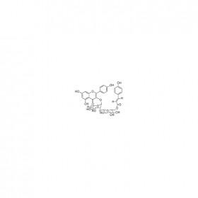 【樂美天】3-O-{2-O-[6-O-(p羥基-反-香豆酰)-葡萄糖基]-鼠李糖基}山奈酚  CAS No：111957-48-3 HPLC≥98% 10mg/支