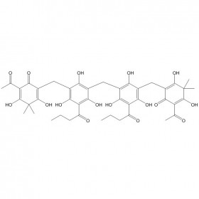 【樂美天】綿馬貫眾素ABBA;東北貫眾素  CAS No：12777-70-7  HPLC≥98% 20mg/支 中藥對照品 標準品