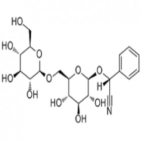 【樂美天】苦杏仁苷  29883-15-6   HPLC≥98%   20mg/支分析標準品/對照品