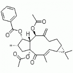 【樂美天】千金子二萜醇二乙酰苯甲酰酯  218916-52-0  HPLC≥98%  20mg/支  中藥對照品/標準品