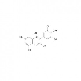 【樂美天】氯化飛燕草素 （Delphinidin chloride） | CAS No：528-53-0 HPLC≥98% 5mg/支 分析標準品對照品