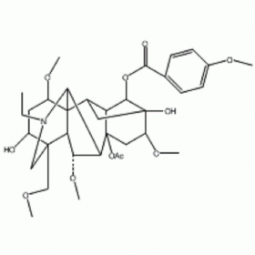 【樂美天】滇烏頭堿  70578-24-4	HPLC≥98%  20mg/支 分析標準品/對照品