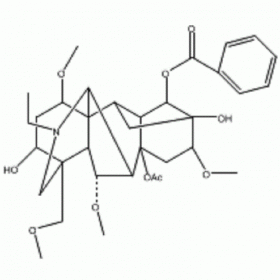 【樂美天】印烏頭堿  4491-19-4  HPLC≥98% 20mg/支 分析標準品/對照品