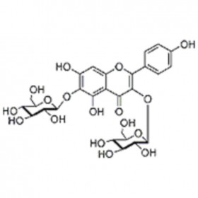 【樂美天】6-羥基山奈酚-3,6-二-O-葡萄糖苷  142674-16-6  HPLC≥98%  5mg/支標準品對照品