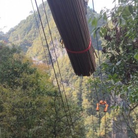 索道運輸設備 林業運輸設備山地景區架空重型索道循環式