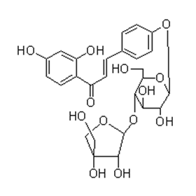 曼思特CAS號29913-71-1 異甘草素-4'-O-芹糖(1→2）葡萄糖苷