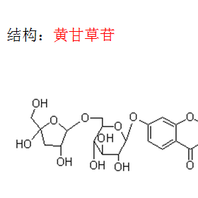 甘草藥材中提取黃甘草苷單體 純度98 曼思特現貨供應