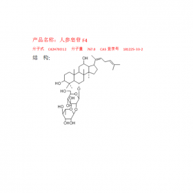 曼思特出庫 人參皂苷F4CAS號：181225-33-2 分子式 C42H70O12