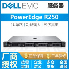 阿壩州戴爾合作伙伴丨PowerEdge R250機架式服務器 2盤位 三年質保