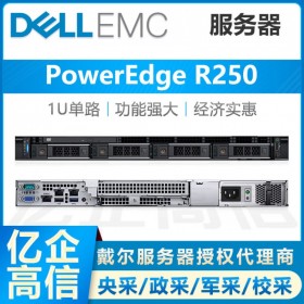 瀘州戴爾易安信服務器總代理丨DELLEMC PowerEdge R250/R240 換代新品，按需定制