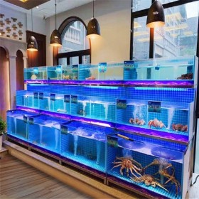 定做制冷海鮮魚缸廠家  海鮮魚池制冷設(shè)備廠家 酒店海鮮制冷缸  飯店魚池商用 超市養(yǎng)魚魚缸訂做