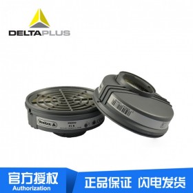 deltaplus/代爾塔105129 M6000 P3 防塵濾盒防工業粉塵半面具面罩配件