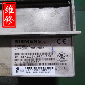 SIEMENS驅動西門子模塊主軸準備未就緒診斷維修